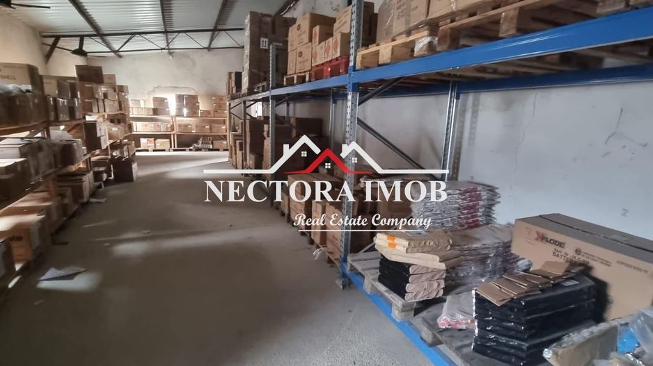 NECTORA IMOB-Hala 240 mp cu Teren 1.500 mp, Utilitati, Curte betonata - Poză 2
