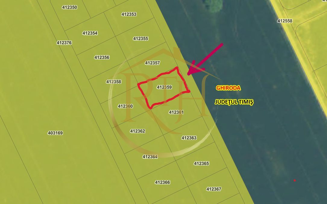 🌿 Teren de vânzare în Ghiroda cu toate utilitatile trase – Zona Bistra - Poză 1