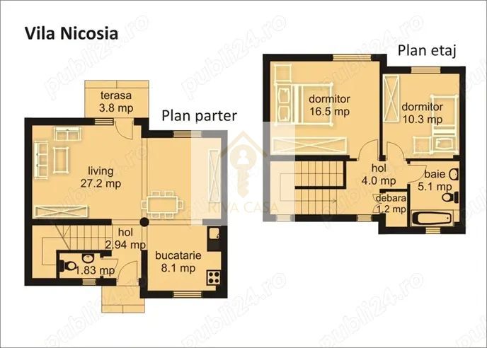 de vanzare casa P+E, Oradea, cartierul EUROPA - Schiță 1