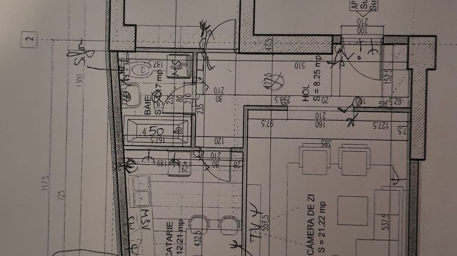 Apartament 2 camere Vitan | Gradinarilor - Schiță 7