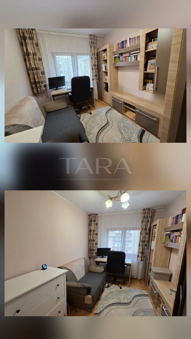 Apartament 3 camere, mobilat și utilat complet – Calea Florești. - Poză 7