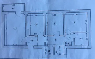 3 camere decomandat | Parcul liniei| Etaj 7/10 - Poză 12
