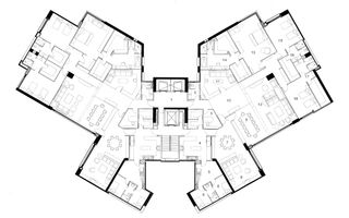 Apartament cu 2 camere de vânzare în zona P-ta Victoriei - Schiță 5