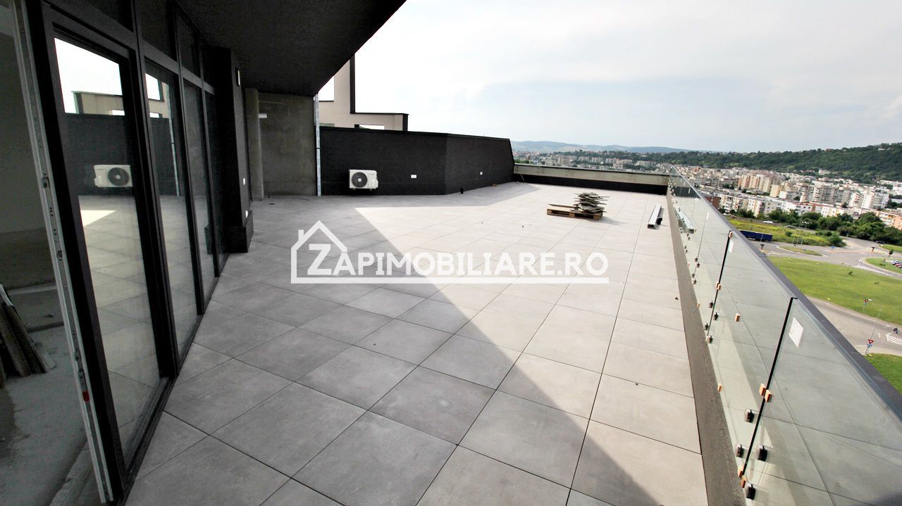 Penthous 3 cam,2 băi, bloc nou 221mp.terasa 116mp.zona Tudor - Poză 3