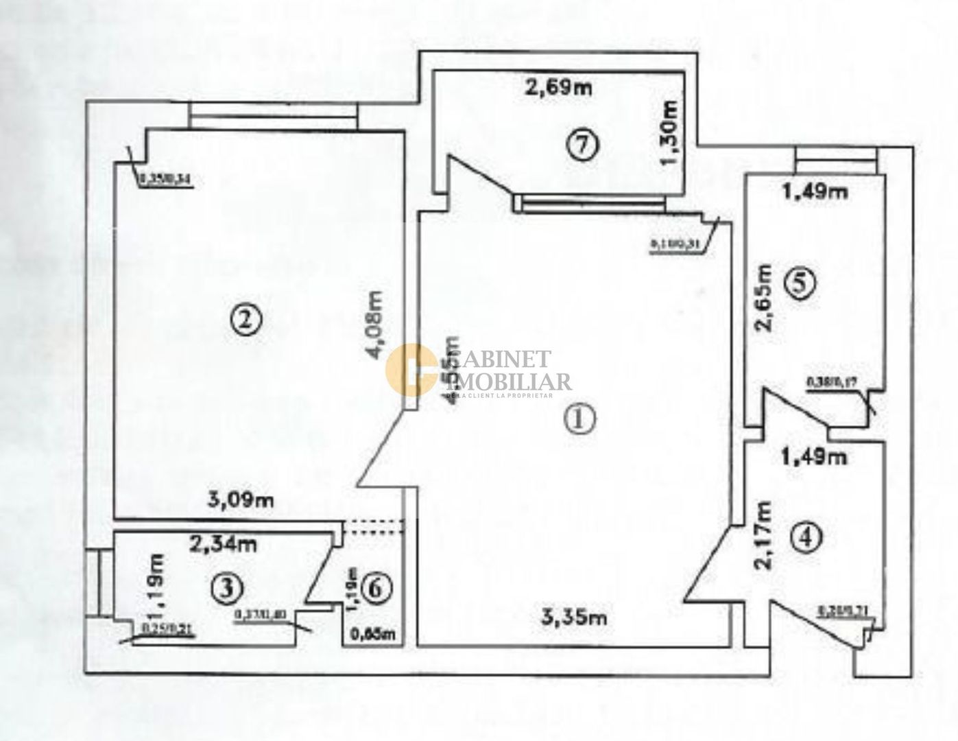 Vizionare oricand | 2min - Calea Victoriei - Cismigiu | Centrala | Neg - Schiță 13