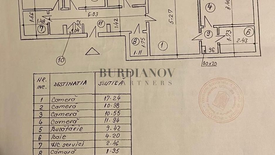Apartament cu 4 camere  - centrală proprie - Tineretului - Timpuri Noi - Poză 3