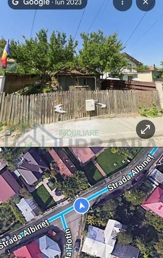 Teren 267 mp cu casă bătrânească (Sc 91 mp) str.ALBINEȚ/ Podul de Fier, Tg.Cucu - Poză 2