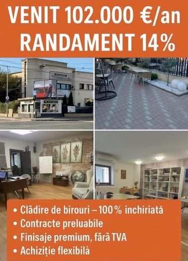 BRASADAS vinde cladire de birouri 24 firme 102.000 euro/an. - Poză 2