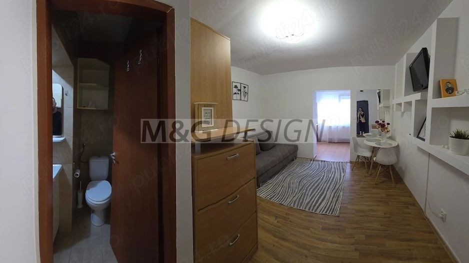 Garsoniera  zona Freidorf cu centrala - Poză 6