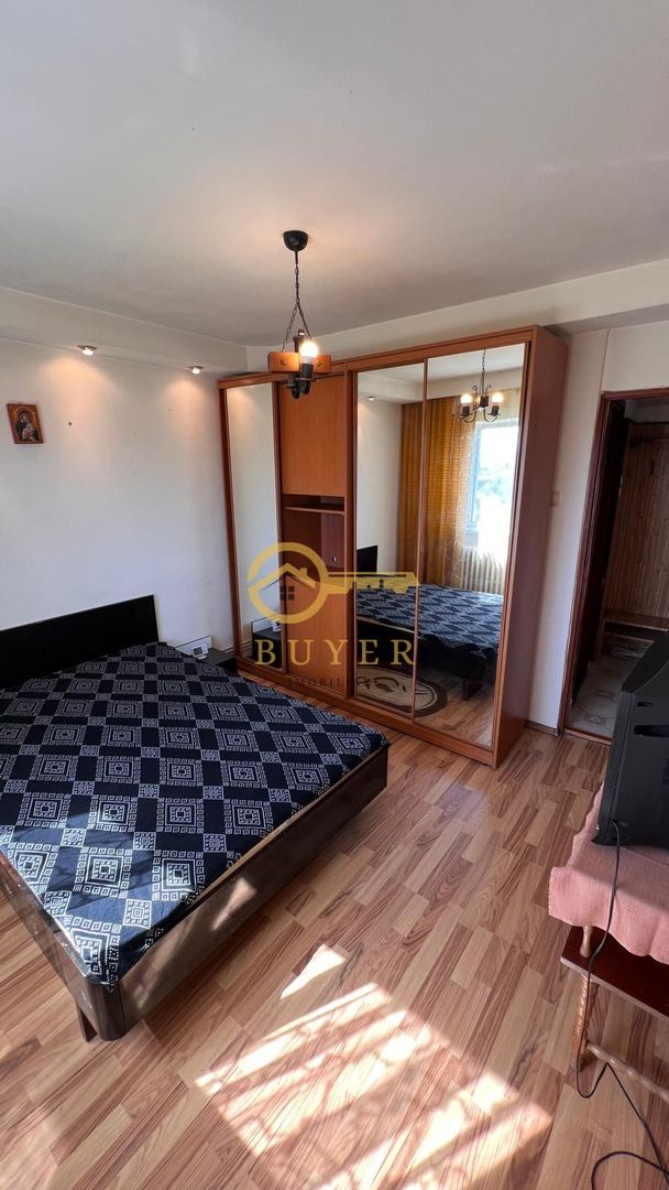 Apartament mobilat cu 2 camere- Etaj 3, balcon, pivnita si boxa - Poză 7