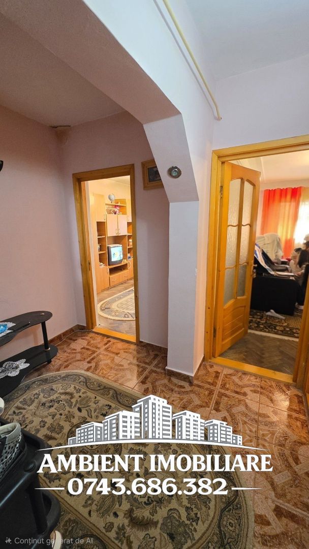 Apartament cu 2 camere, etaj 4, mobilat și utilat, VASLUI - zona ANA IPATESCU; - Poză 5