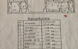 Apartament 3 camere de vanzare, zona Mosilor/Obor, centrala proprie - Poză 8