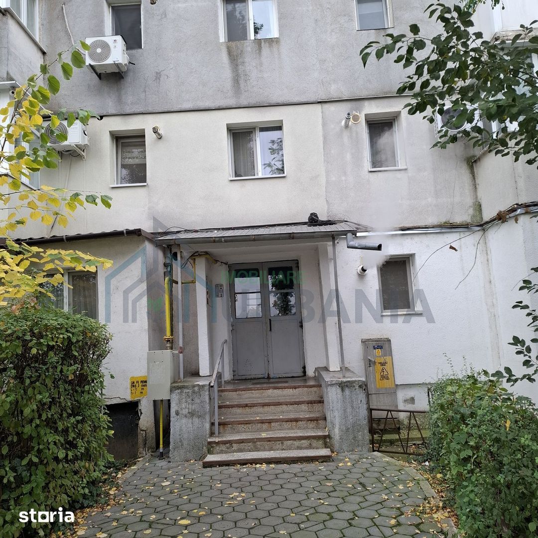 Apartament 2 camere, parter, Bularga, Iași - 47 mp, centrală pe gaz, balcon închis - Poză 2