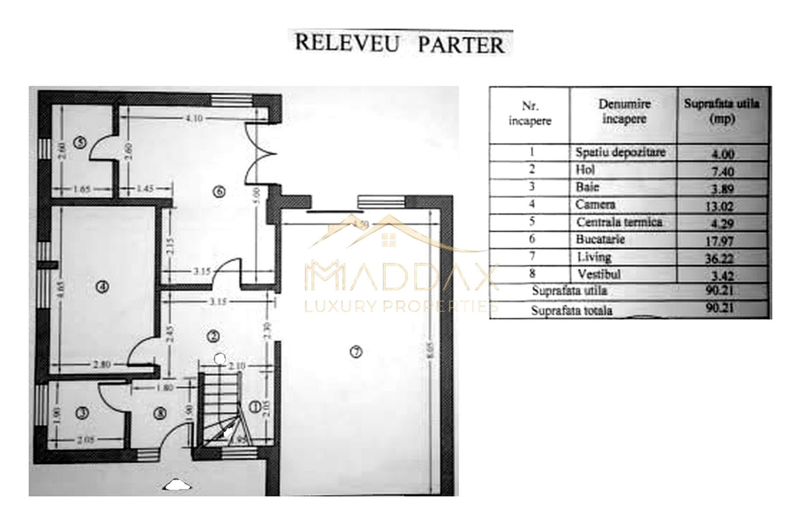 Vila *P+1* // 5 camere // 154 mp utili // teren 700 mp // Corbeanca - Schiță 57