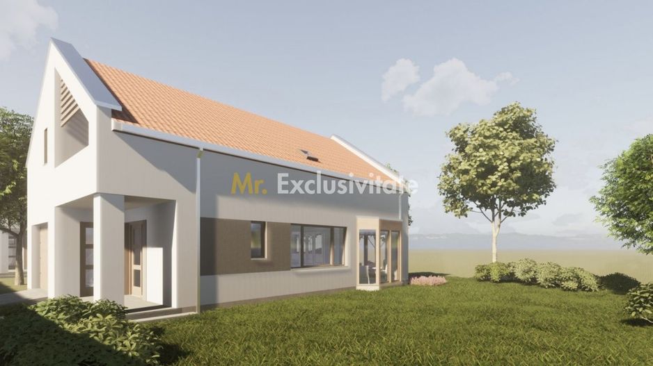 Casă in construcție P+M, Teren 565 mp - Str. George Enescu - Carei - Poză 1