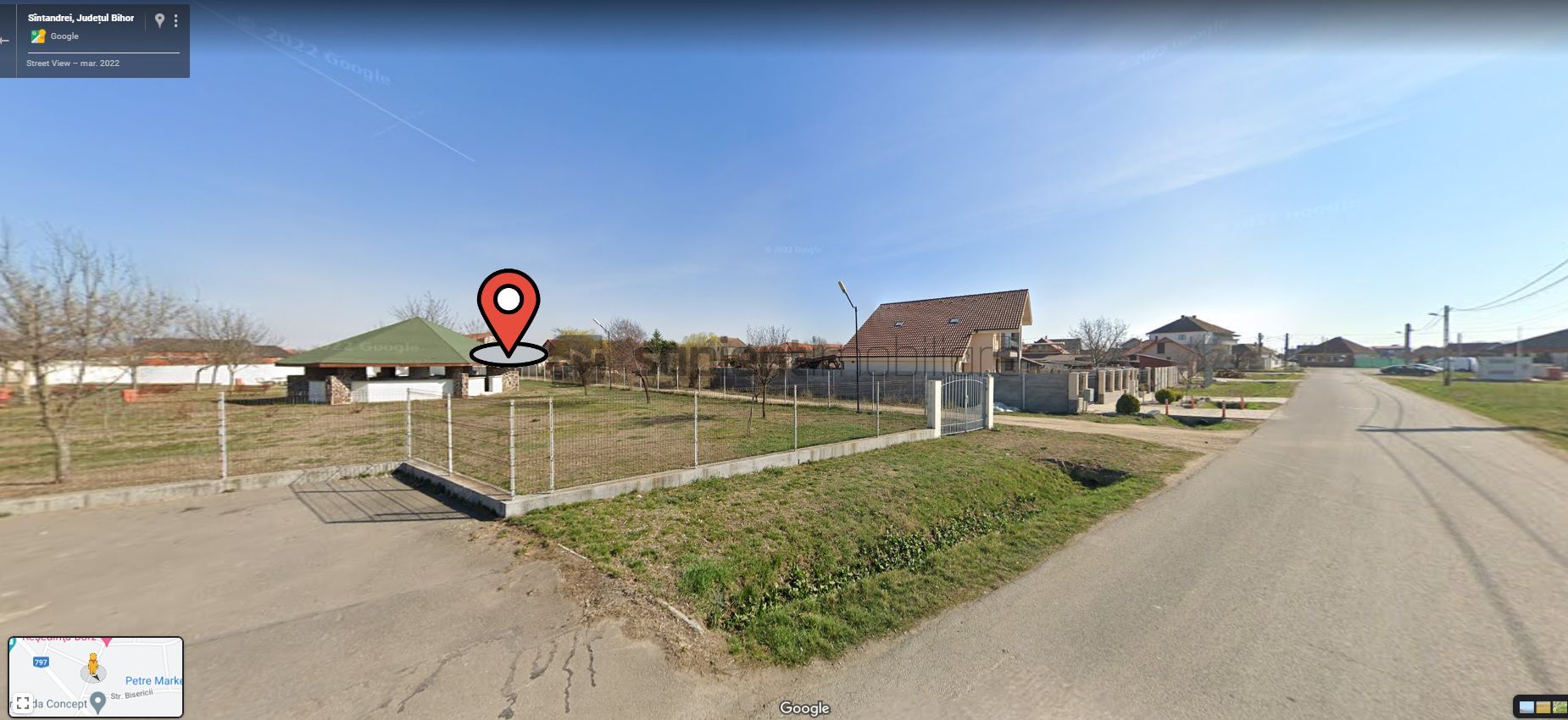 Teren de casa _ Santandrei_ zona Parcul central - Poză 1