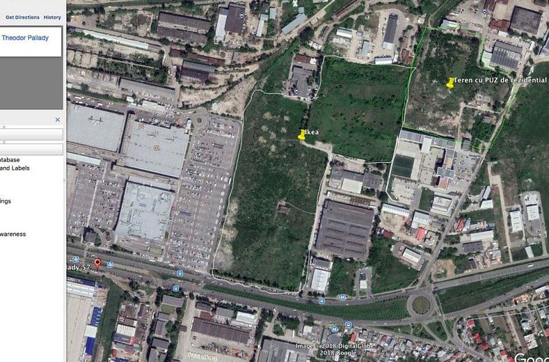 Teren intravilan 62.265 mp PUZ zona Pallady IKEA str. Balta Albina - Poză 9