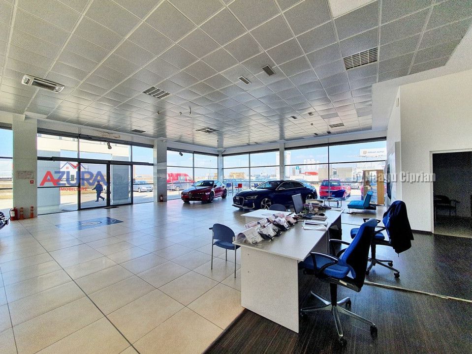 Spatiu Showroom + parcare, Stradal, DN65 Tiriac Auto Albota Pitesti - Poză 2