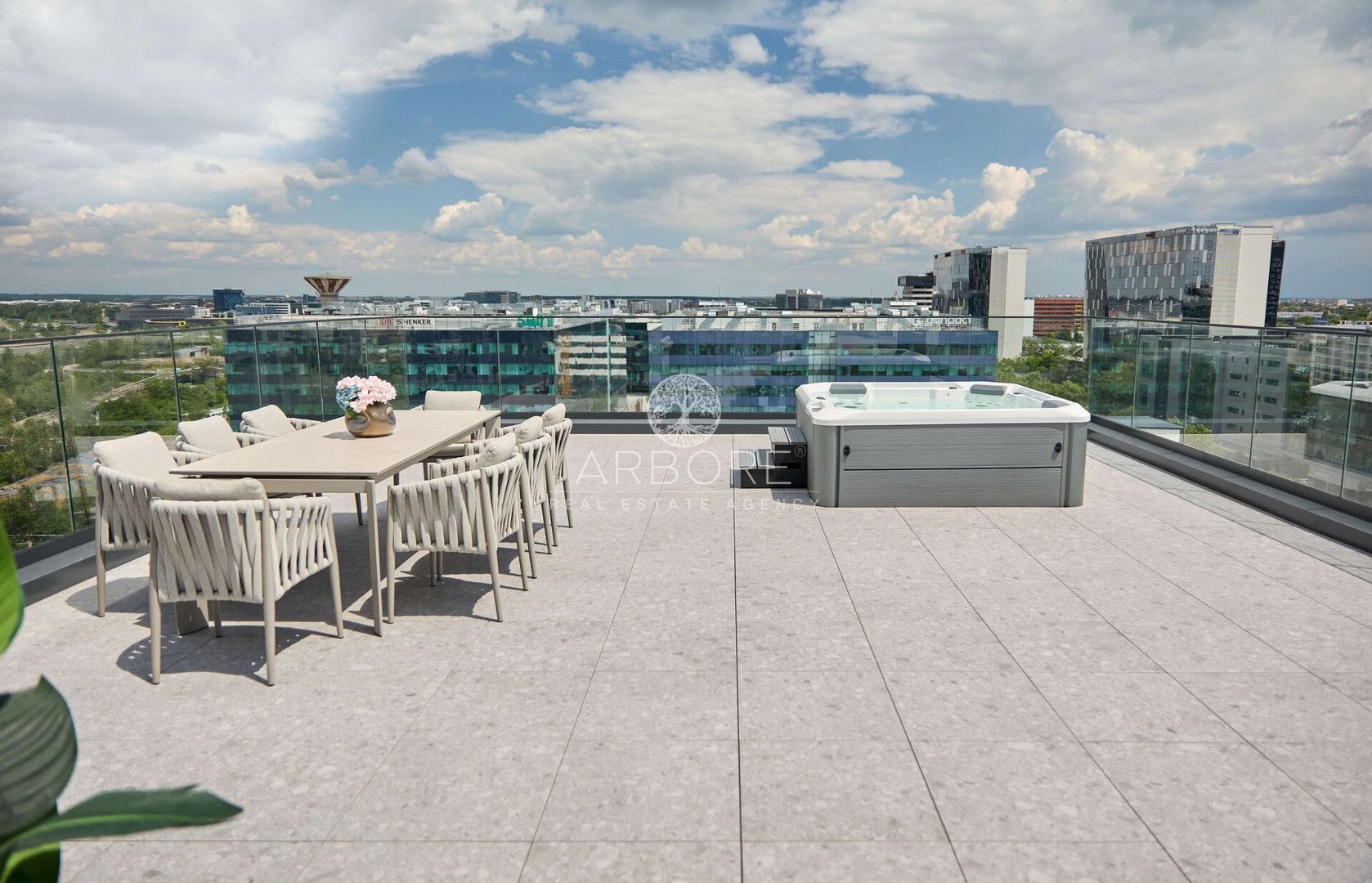 Penthouse premium whit 4 rooms ,111 sqm+terrace 90 sqm | Bucharest - Poză 4