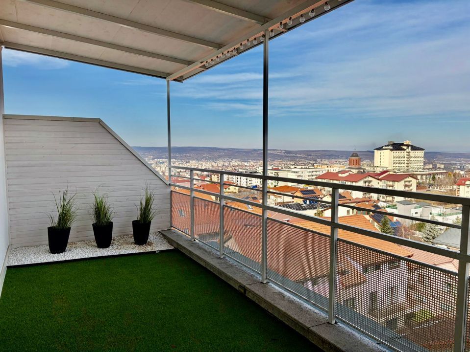 Penthouse pe 2 niveluri l 160 mp utili l terase 75 mp l parcare l B. Z - Poză 19