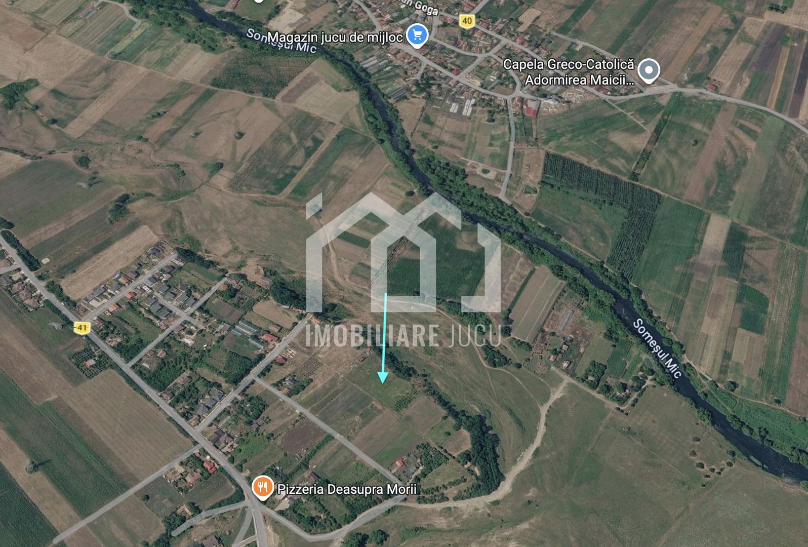 Teren cu priveliște | 1.900 mp și front 32 m – Jucu de Sus - Schiță 4