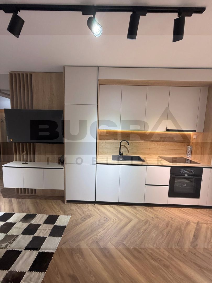 Apartament 3 camere, super finisat, parcare, zona Terra - Poză 6