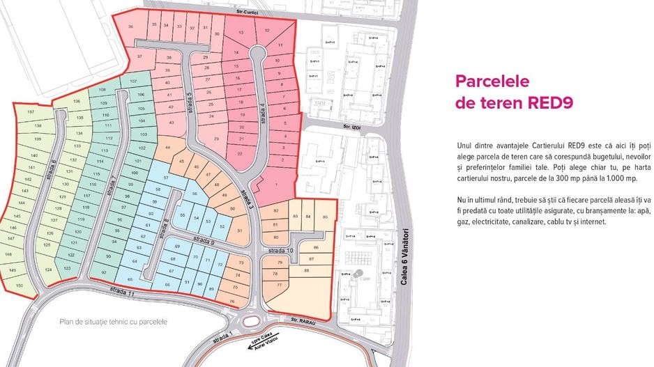 Parcela de teren in ARED CITY, cel mai modern cartier | Fără agenții! - Poză 3