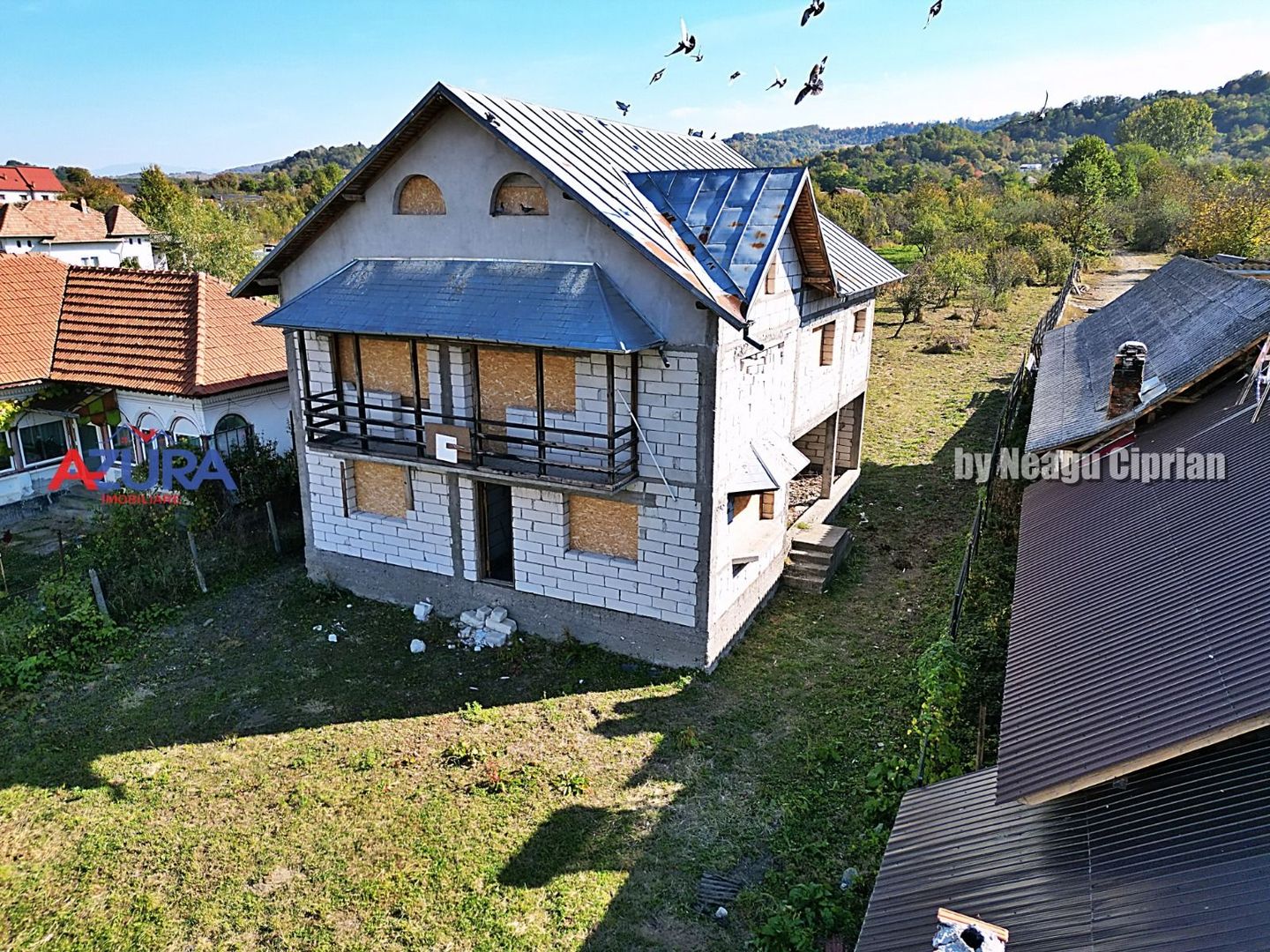 Casă P+1 la roșu, teren 2.600 mp – DN73, Mihaești - Poză 15