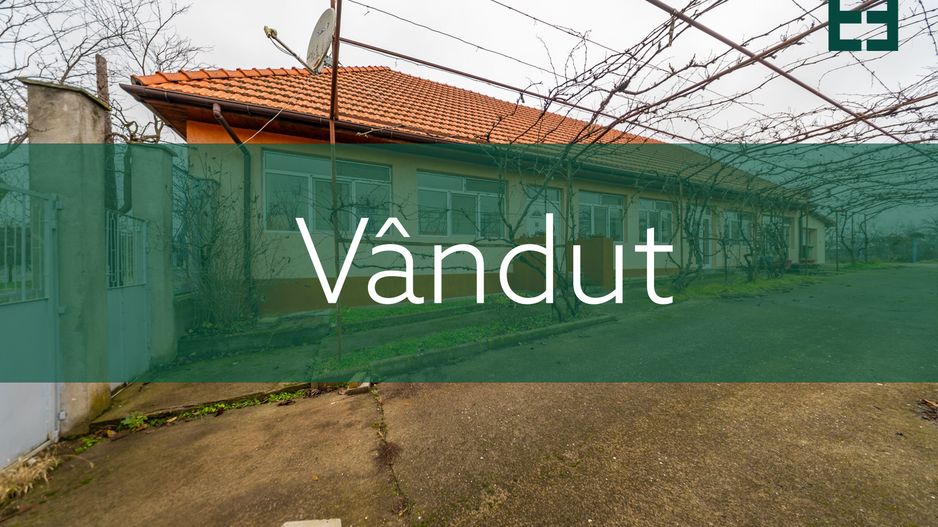 Vândut - Casă rustică cu teren 2448 mp – Seceani – Timiș - Poză 1