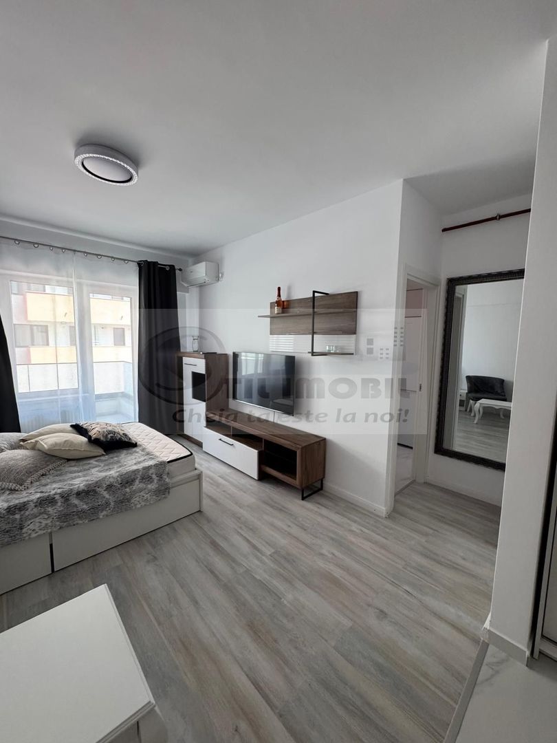 Ap  1 cameră – Unirea Towers, Iași – etaj 9 – parcare inclusa 500 € - Poză 2