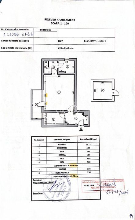 Drumul Taberei-Afi Cotroceni | Studio | 49mp | Etaj 4 | 105.000 euro - Poză 12