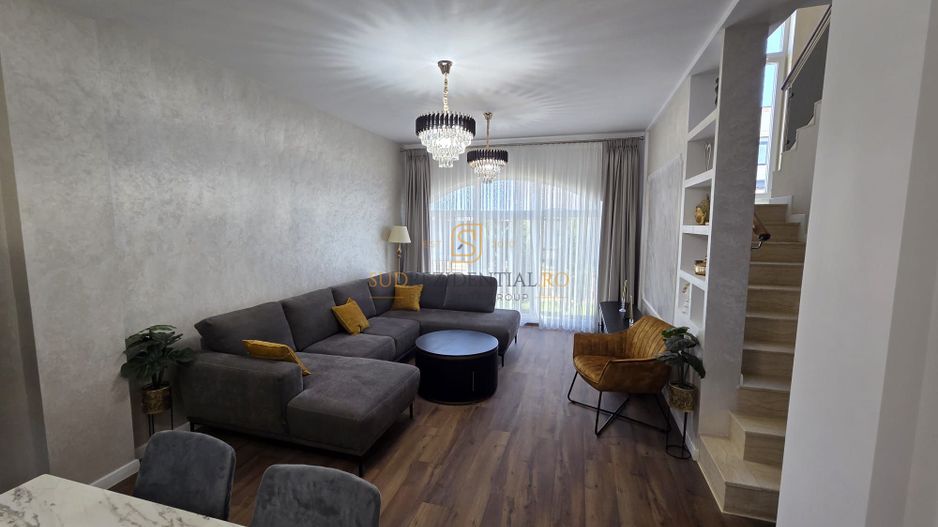 VILĂ MODERNĂ DE VÂNZARE –  POMPA DE CALDURA , PANOURI FOTOVOLTAICE - Poză 2