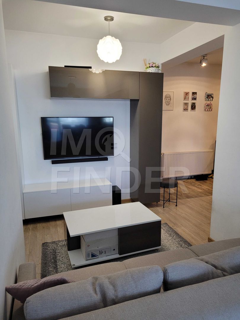 Apartament imobil nou,  3 camere finisat mobilat cu Parcare Marasti - Poză 7