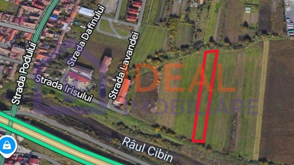 Teren 1.900 mp cu acces drum – oportunitate dezvoltare imobiliară, Sibiu - Poză 1