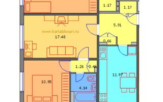 De vanzare Apartament 2 camere Crangasi - Poză 6