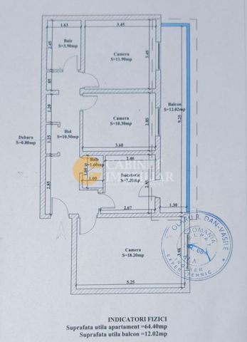 Apartament 3 Camere Decomandat în Dancu – Confort, Siguranță și Accesibilitate - Poză 10