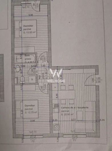 Apartament 3 camere cu gradina pavata - Selimbar - Poză 10