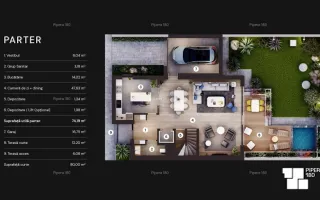 VILE DUPLEX LUX PIPERA | ULTRAMODERNE CU LIFT | 0 COMISION - Poză 21