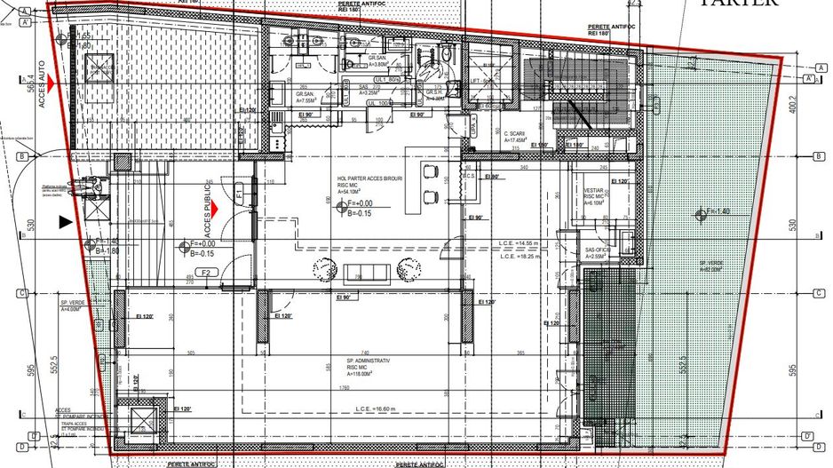 Teren Strada Berzei | Autorizatie | langa Hotel Ibis | - Schiță 5