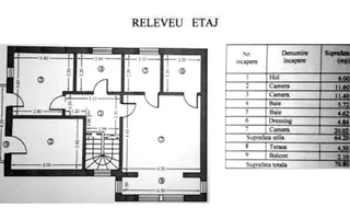 Vila *P+1* // 5 camere // 154 mp utili // teren 700 mp // Corbeanca - Schiță 58