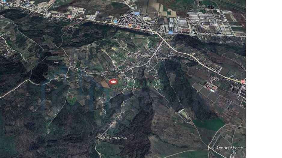 Teren intravilan de vânzare în Tomesti, 3000 mp, cu utilități, 35 euro/mp - Poză 4