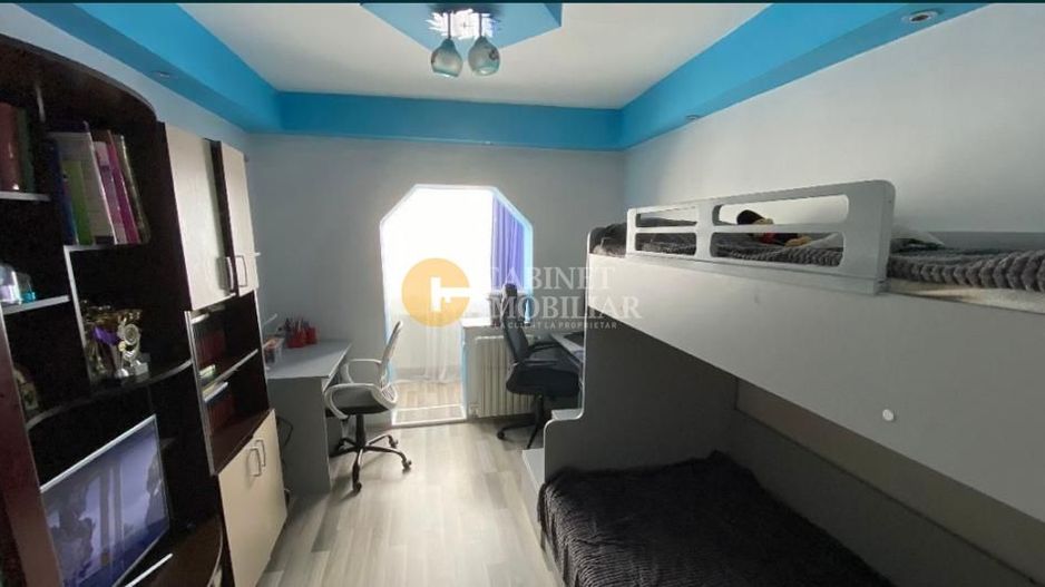 Apartament cu 3 camere, bloc din 1988 zona Zimbru mobilat-utilat - Poză 8