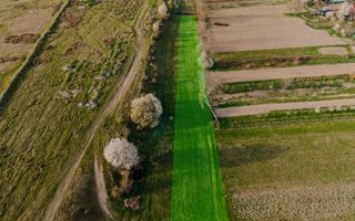 Teren extravilan 1662 mp – Cârțișoara | Vedere superbă Munții Făgăraș - Poză 3