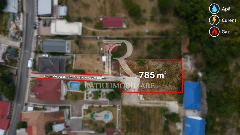 Teren intravilan de vânzare | 785 mp | Zona Facliei | Oradea - Poză 1