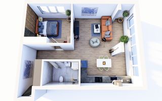 0% Comision | Ap 2 camere | 3 Structuri | De la 58 mp - Poză 11