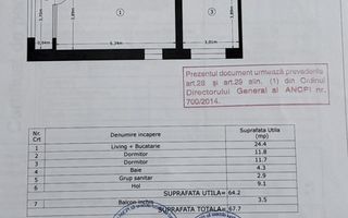 Apartament cu 3 camere + parcare, zona excelenta, Aparatorii Patriei - Poză 21