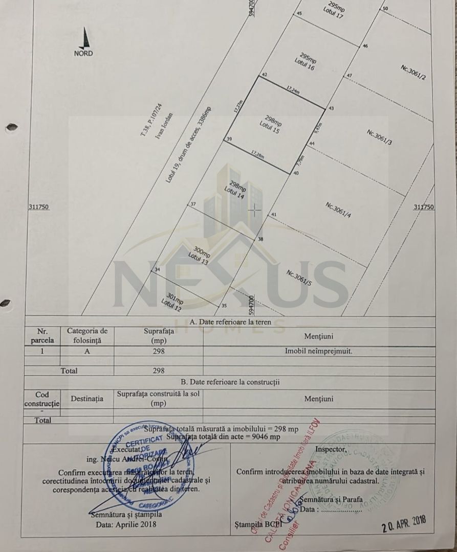 🏡 Teren intravilan | 300 mp - Comuna Berceni - Utilități în zonă - Poză 4