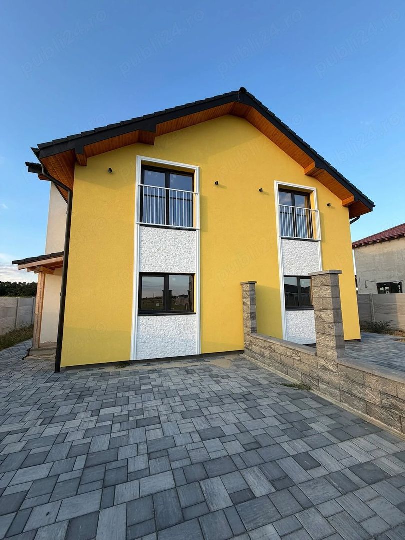 Duplex 81 mp cu 4 camere in Mosnita Veche - Poză 8