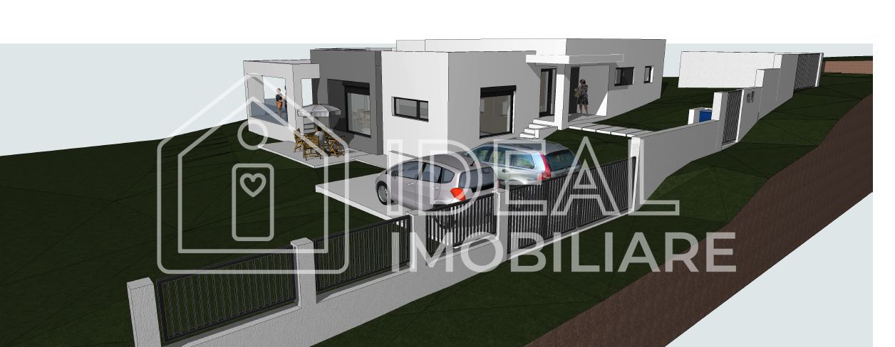 Casă modernă pe un singur nivel în Bavaria, teren 750 mp - Poză 5