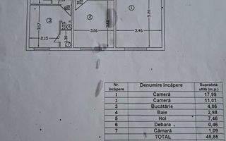 Apartament compact cu doua camere, Brancoveanu, 85.000€ - Poză 10